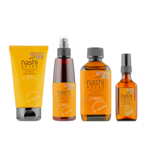 NASHI ARGAN (SUN LINE) Набір Шампунь+Маска+Флюїд+Олійка.Номер 1