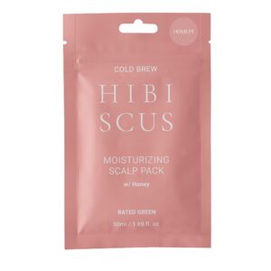 Зволожуюча маска з соком гібіскусу Rated Green. Номер 1.