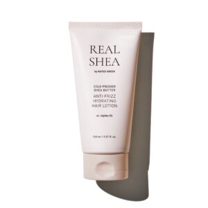 Зволожуючий лосьйон для волосся з маслом ши Rated Green. Номер 1