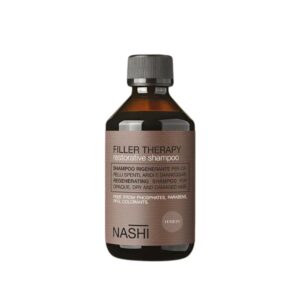 Тонізуючий шампунь для пошкодженого волосся NASHI ARGAN Filler Therapy 250 мл