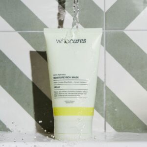 Інтенсивна зволожуюча маска для ослабленого та сухого волосся WhoCares Moisture Rich Mask 100мл. Номер 1